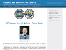 Tablet Screenshot of itf-toronto.com